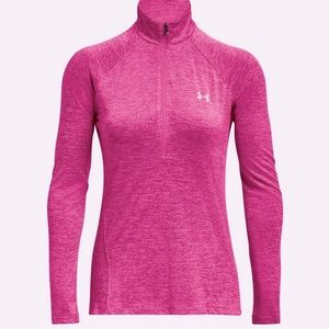 New - Women's UA Tech Twist ½ Zip - Size M